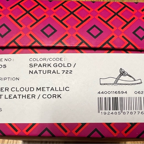 Tory Burch Miller Cloud | Gold, Size 7 - Box and Dust Bag included - Picture 7 of 7